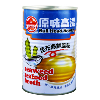 【Bull head 牛頭牌】原味高湯-昆布海鮮風味411g