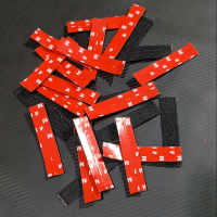 Perekat efek pedalboard velcro kasar hook