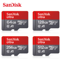 SanDisk Micro sD Card 128GB 64GB 32GB 256G Mini SD 128gb Flash Memory Card Minisd TF Cards