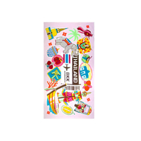 ผ้าเช็ดตัว รุ่น Thai Touch Gift Set of Beach  ขนาด 34x64 นิ้ว สี Ticket to Thailand