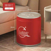 Coca-Cola trash can can creative Internet celebrity home with lid