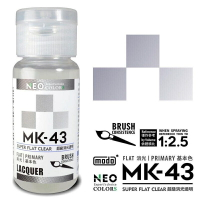 【鋼普拉】現貨 modo 摩多製漆 NEO MK43 超級消光透明 模型 噴漆 保護漆 消光透明漆