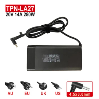 20V 14A 280W AC Charger For HP OMEN 16 17 Gaming Laptop ZBook Fury G9 TPN-LA27 TPN-CA26 Power Adapter 4.5X3.0MM