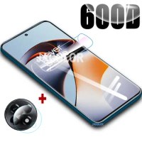 2IN1 Screen Gel Protector+Cam Lens Glass For OnePlus Ace 2 2V Racing Pro Soft Hydrogel Safety Film For One Plus Ace2 2 V AcePro