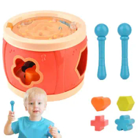 Toy Drums For Toddler Kids Musical Drums Set Reusable Musical Toy Drum Kids Floor Drums Set Birthday Gift For Kids Children Age