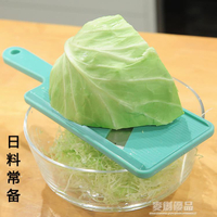 日本捲心菜刨絲器多功能包菜紫甘藍黃瓜馬鈴薯切絲神器擦絲器沙拉片 樂樂百貨