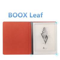 2021 New BOOX leaf Holster Embedded Original Leather case Ebook Case Top Sell Cover For Onyx BOOX leaf 7inch