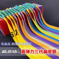 【免運】皮筋 彈弓皮筋 彈弓扁皮筋 耐用型加厚寬皮筋 抗凍橡皮筋 強力乳膠高彈力中短拉冬季