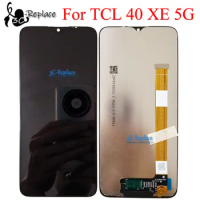Black 6.56 Inch For TCL 40 XE 5G 40XE Full LCD Display Touch Screen Digitizer Assembly Panel Replacement parts