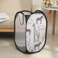 Cartoon Giraffe Laundry Basket Home Dirty Clothes Basket Sundries Storage Basket Bathroom Dirty Clot