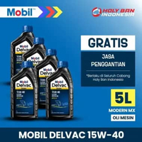 MOBIL DELVAC MX 15W-40 (5 LITER) - OLI MESIN