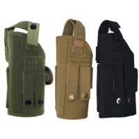 Adjustable Pistol Holster Tactical Gun MOLLE attachment pouch hunting Tornado multiple Combat Airsoft Holster Nylon