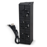 Quạt làm mát cho PS4 Slim, Quạt làm mát USB bên ngoài, Quạt làm mát cho máy chơi game, với cổng USB 