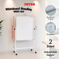 JOYKO Papan Tulis Berdiri Standing Whiteboard WBST-250 Ukuran 70 x 100cm