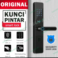 Smart Door Lock Kunci Pintu Digital Smart Lock Door Key Gagang Pintu