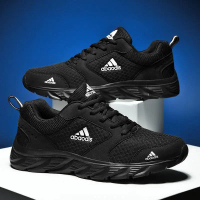 Casual sports shoes For men and women, large sizes 36~45, running shoes, pair of sports shoes, black