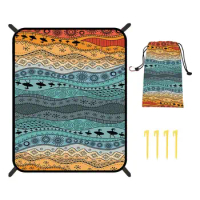 Ultralight Waterproof Camping Mat Outdoor Picnic Blanket Beach Mattress Sleeping Pad 220x180cm Foldable Travel Camping Blanket