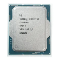 Intel Core i3-12100 i3 12100 3.3 GHz 4-Core 8-Thread CPU Processor Intel 7 L3=12M 60W LGA 1700 Sealed new and with cooler