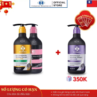 Combo Dầu Gội Xả Dr's Formula chăm sóc tóc và da đầu, giảm gãy rụng, dưỡng tóc bóng mượt và phục hồi
