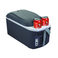 Evercool Family Travel Cost-effective Cool and Warm Mini Cooler Box Car Refrigerator 16L DC 12v Portable Car Fridge For Drinks