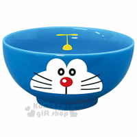小禮堂 哆啦A夢 日製陶瓷碗《藍.大臉》飯碗.精緻盒裝.日本金正陶器