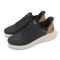 Skechers 休閒鞋 Bobs Squad Chaos Slip-Ins 男鞋 黑棕 瞬穿 套入式 健走鞋 118305BLK