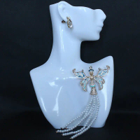 Fashion Ancient Egyptian Vintage Tassel Corsage Brooch Lapel Pins Accessories