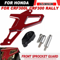 For Honda CRF300L CRF300 Rally CRF 300 L CRF 300L Rally 2021 -2023 Motorcycle Accessories Front Sprocket Drive Chain Guard Cover