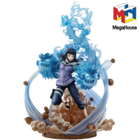 Megahouse Gals Series Naruto Shippuden Hyuuga Hinata Anime Action Figure Model Toys Gift for Fans
