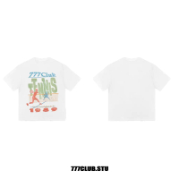 Áo thun Tennis Club 777Club.studio unisex form áo oversize vải cotton 2 chiều cao cấp đl 250gsm