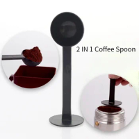 2 In 1 Coffee Powder Tamping Scoop 10g Standard Measuring Spoon Plastic Measurement Coffee Bean Coffee Maker Grinder Accessory