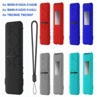 Soft TV Remote Controller Cover Washable Shockproof Protective Case Silicone Household Shell for Samsung BN59-01432 1436 TM2360