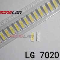 30piece/lot for repair lg 32 to 55-inch LCD TV LED backlight Article lamp SMD LEDs 7020 6V Cold white light emitting diode