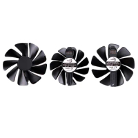 CF1015H12D CF9010H12D Cooling Fan For Sapphire RX 5700 5700XT 8GB NITRO Graphics Card Cooler Fan FD10015M12D FDC10H12D9-C