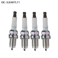 4-6pcs Iridium Spark Plug OE# ILKAR7L11 94124 PE21-18-110 PE5R18110 For Mazda 3 6 CX-3 CX-5 MX-5 2.0 2.5L
