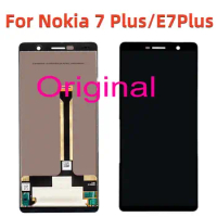 For Nokia 7 Plus LCD Display Touch Screen Digitizer Assembly Replacement For Nokia 7Plus N7Plus TA-1046 TA-1055 TA-1062 6.0" LCD