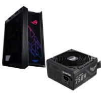 【ASUS 華碩】750W電源+機殼★TUF GAMING 750W 電源供應器+GX601玻璃機殼(機殼+電源)
