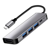 Thunderbolt 3 Adapter USB Type C Hub HDMI-compatible 4K support Samsung Dex mode USB-C Dock with PD for MacBook Pro/Air 2021