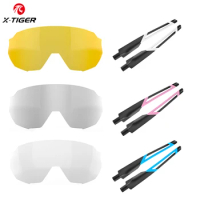 X-TIGER Cycling Glasses WJK Accessories Photochromic Lens Bike Sunglasses Feets Polarized Lens Replacement Lense Myopia Frame