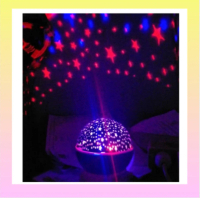 Lampu Proyektor Aurora LED Langit Malam - Estetik, Bisa Disco & Sunset Mode