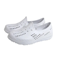 【GOODYEAR 固特異】GOOD YEAR 固特異 懶人鞋 洞洞鞋 白色 防水 男鞋 GAMP33329 no215