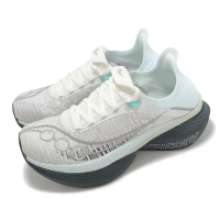 【SAUCONY 索康尼】競速跑鞋 Endorphin Elite 2 男鞋 白 淡藍 黑 緩震 推進 索康尼(S30994502)