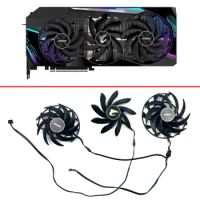 Cooling Fan PLD10015B12H For Gigabyte RTX 3080 3090 XTREME graphics card LED RGB screen shell attachment