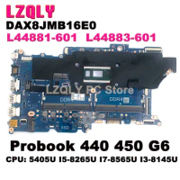 DAX8JMB16E0 For HP Probook 440 450 G6 Laptop Motherboard With I3 I5 I7 8Th Gen CPU DDR4 UMA L44881-601 L44883-601 100% Test Ok