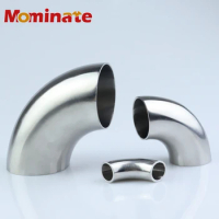 OD 16/19/22/25/28/32/34/38/45/51/57/63/76/89/102mm 304 Stainless Steel Elbow Sanitary Welding 90 Degree Pipe Fittings