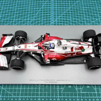 SPARK 1:18 F1 C41 2021 Kimi RaikkonenAbu Dhabi Simulation Limited Edition Resin Metal Static Car Model Toy Gift