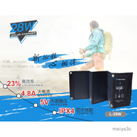 【精品免運】SUNPOWER太陽能折疊包 充電包 5V快充 手機USB充電器 太陽能折疊充電器 28W