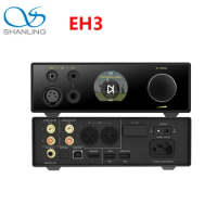 SHANLING EH3 Desktop DAC AMP Streamer ES9039SPRO 4* OPA1612 chip Hi-Res Audio
