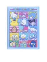 แฟ้มใส่เอกสาร A4 20 ช่อง Sanrio Characters สีฟ้า