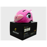 Helm Sepeda Anak Dino Dragon Kids Bicycle Helmet Trex Celcius Odessy - Hijau Kualitas Premium